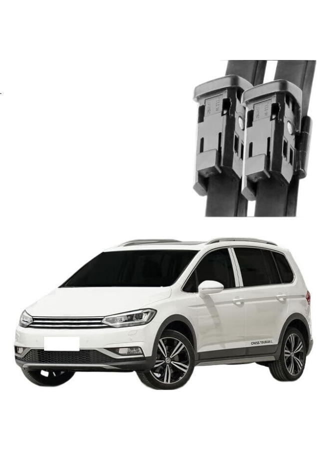 Aolin Windshield Wiper Blades For Volkswagen Touran L【2016-Present】Original Size A Grade Rubber Strip - Image 2
