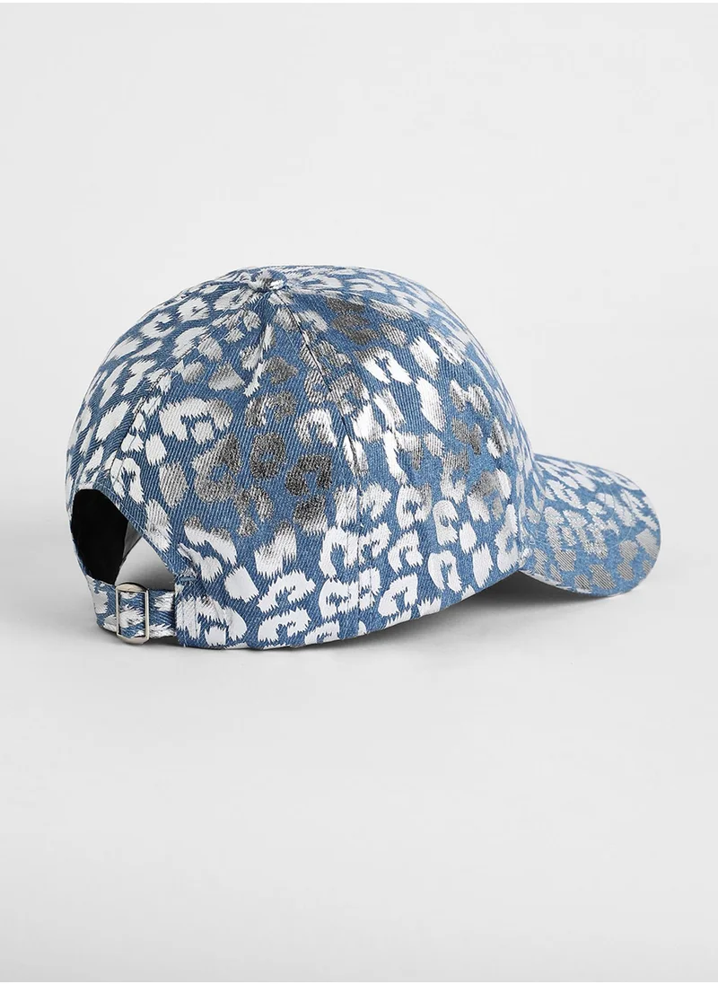 صوص هاوت Metallic Leopard Baseball Cap