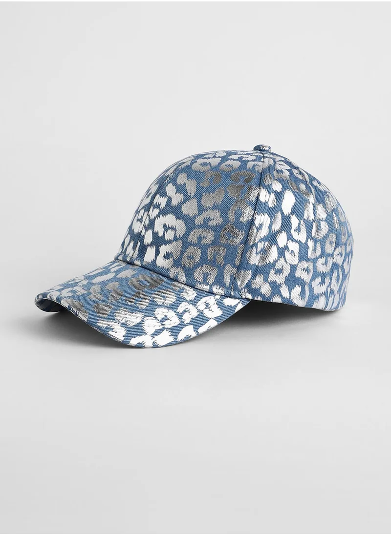 صوص هاوت Metallic Leopard Baseball Cap