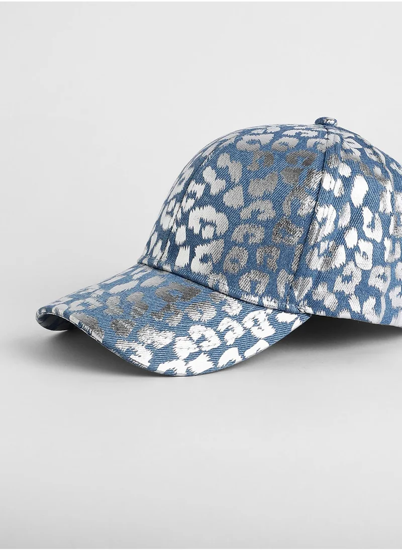 صوص هاوت Metallic Leopard Baseball Cap