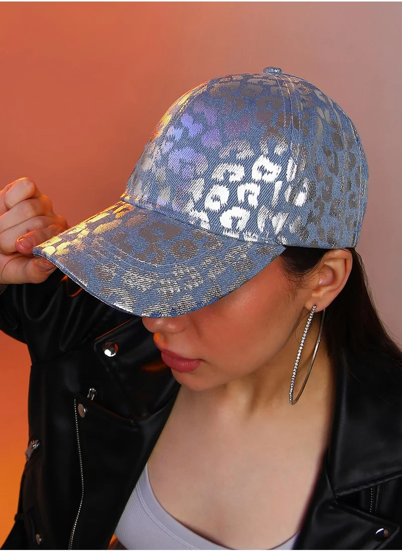 صوص هاوت Metallic Leopard Baseball Cap