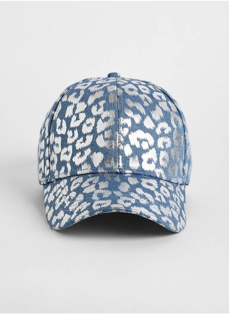 صوص هاوت Metallic Leopard Baseball Cap