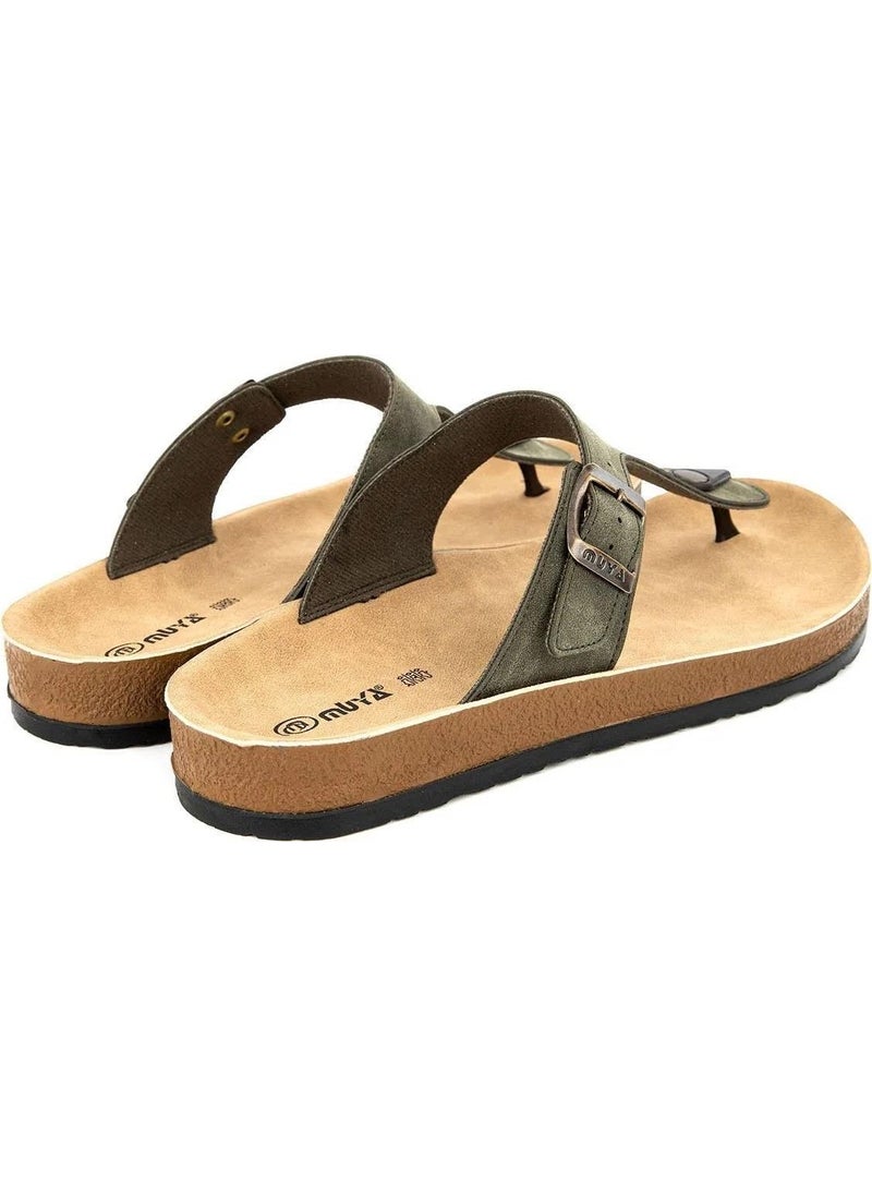 MUYA Orthopedix Snipe Anatomical Adjustable Buckled Flip-Flops for Men 31331  - Image 4