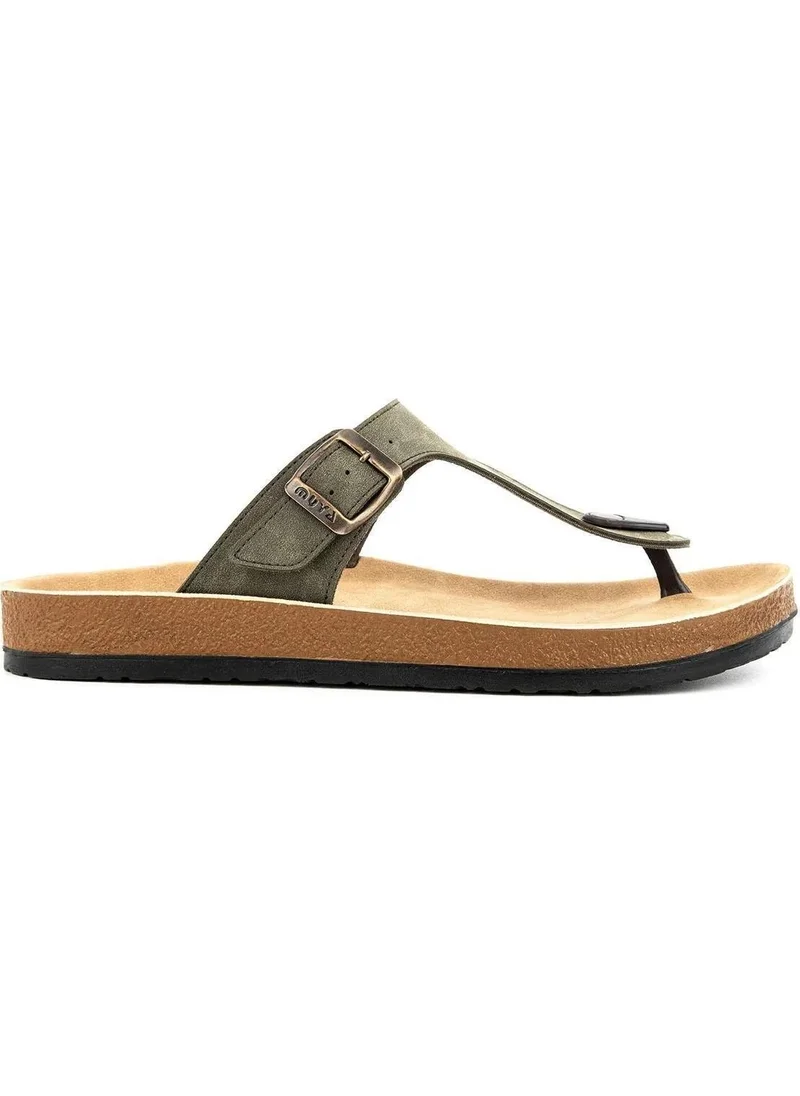 مويا Orthopedix Snipe Anatomical Adjustable Buckled Flip-Flops for Men 31331