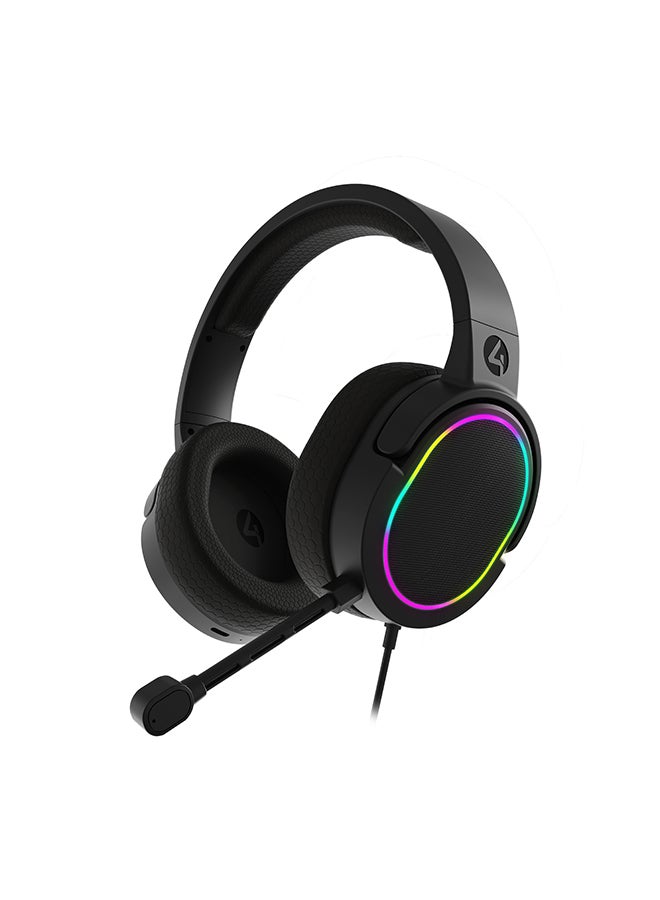 4gamers 4GAMERS PANTHER LED HEADSET  - Image 1