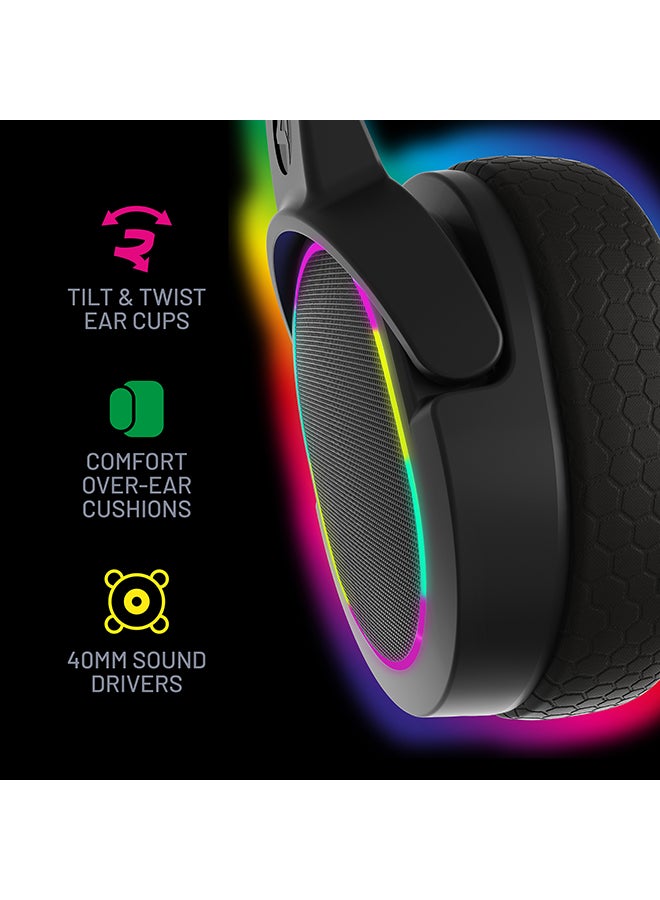 4gamers 4GAMERS PANTHER LED HEADSET  - Image 5