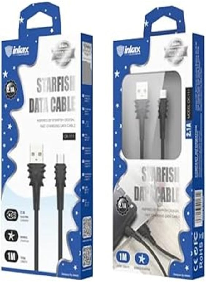 Inkax inkax Charging Cable Inkex Black/Inkax CK-111 Micro Data Cable 