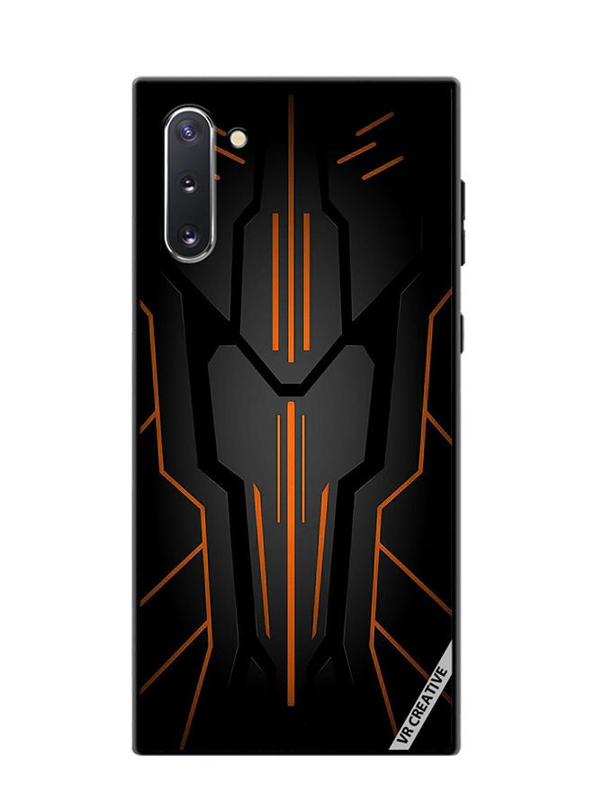 VR CREATIVE Protective Case Cover For Samsung Galaxy Note10 5G Black Sark Design Multicolour - Image 1