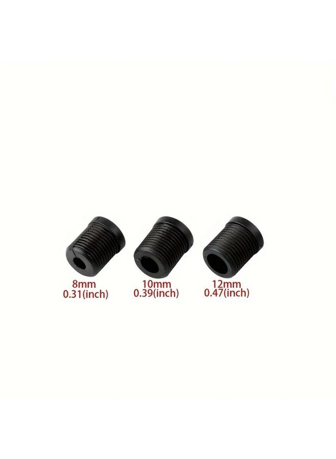 MS Red Aluminum Alloy Anti Slip Automatic Car Shift Knob Handle - Image 3