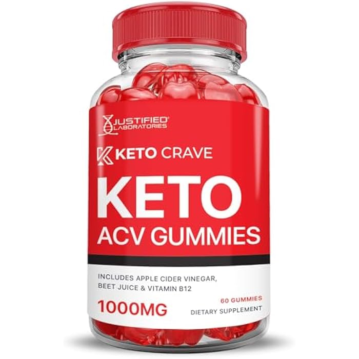 Justified Laboratories (2 Pack Keto Crave Keto ACV Vegan Non GMO 120 Gummies - Image 4