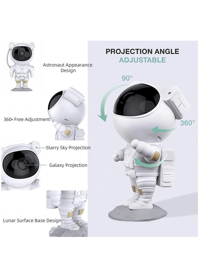ELTRAZONE Night Lights Star Projector. Astronaut Nebula Galaxy Projector with Timer, Remote Control and 360°Adjustable Design. For Room Decoration Party - Image 5