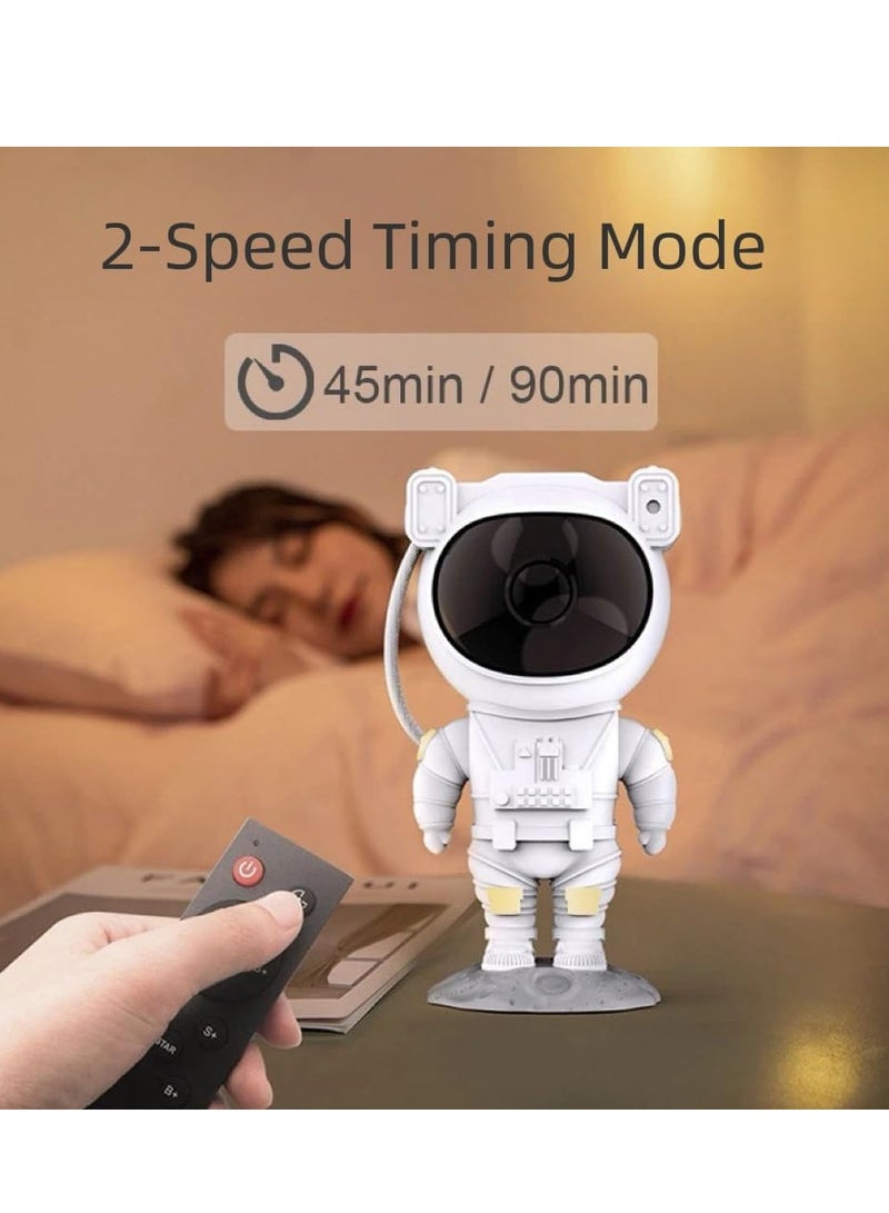 ELTRAZONE Night Lights Star Projector. Astronaut Nebula Galaxy Projector with Timer, Remote Control and 360°Adjustable Design. For Room Decoration Party - Image 4