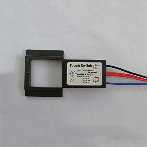 Taidacent Touch Sensor Switch for Bathroom Mirror LED Light Capacitive Touch Light Switch 12V24V Bathroom Smart Glass Capacitance Sensor Module - Image 3