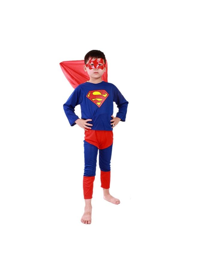 Superhero Superman Breathable Comfortable Themed Party Fancy Dress Cosplay Costume - Image 2