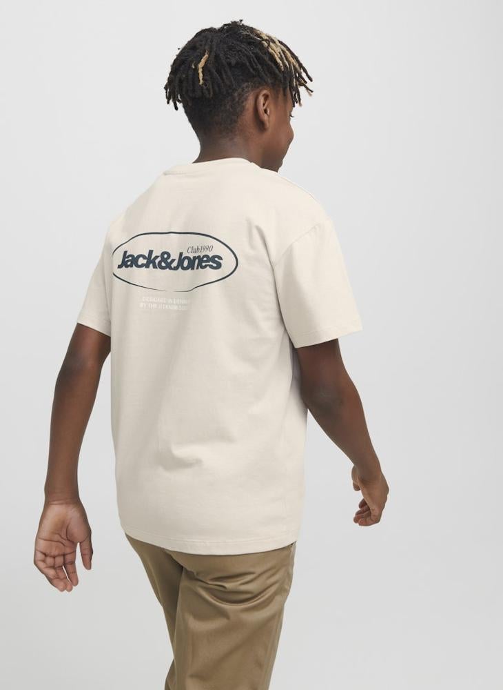 Jack & Jones Junior - Youth Graphic Crew Neck T-Shirt - Image 1