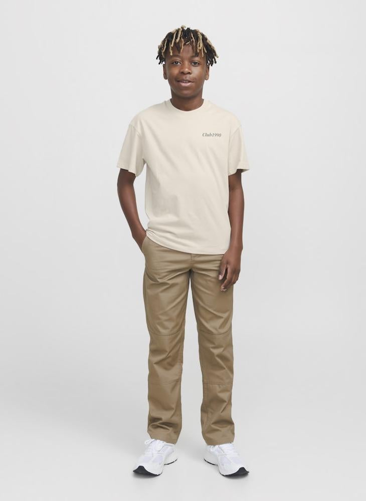 Jack & Jones Junior - Youth Graphic Crew Neck T-Shirt - Image 1