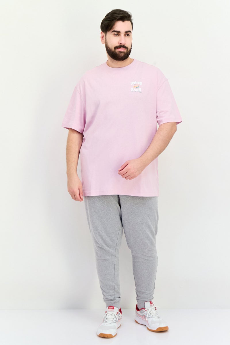PUMA تي شيرت رجالي بأكمام قصيرة ومقاس مريح، لافندر - Image 4