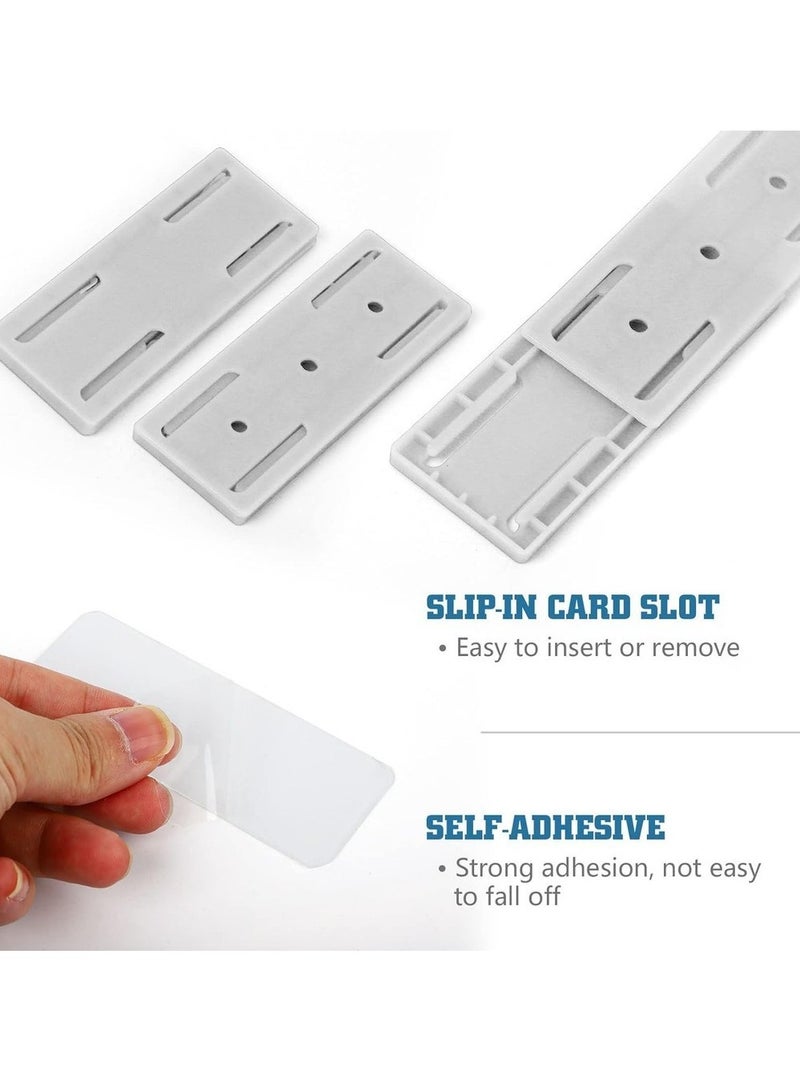 Self Adhesive Power Strip Holder Seamless Punch Free Plug Desktop Socket Fixer For Cable Management And Surge Protector Desk Wall Mountable Plug-in Socket Fixer Bracket Stand  - Image 4