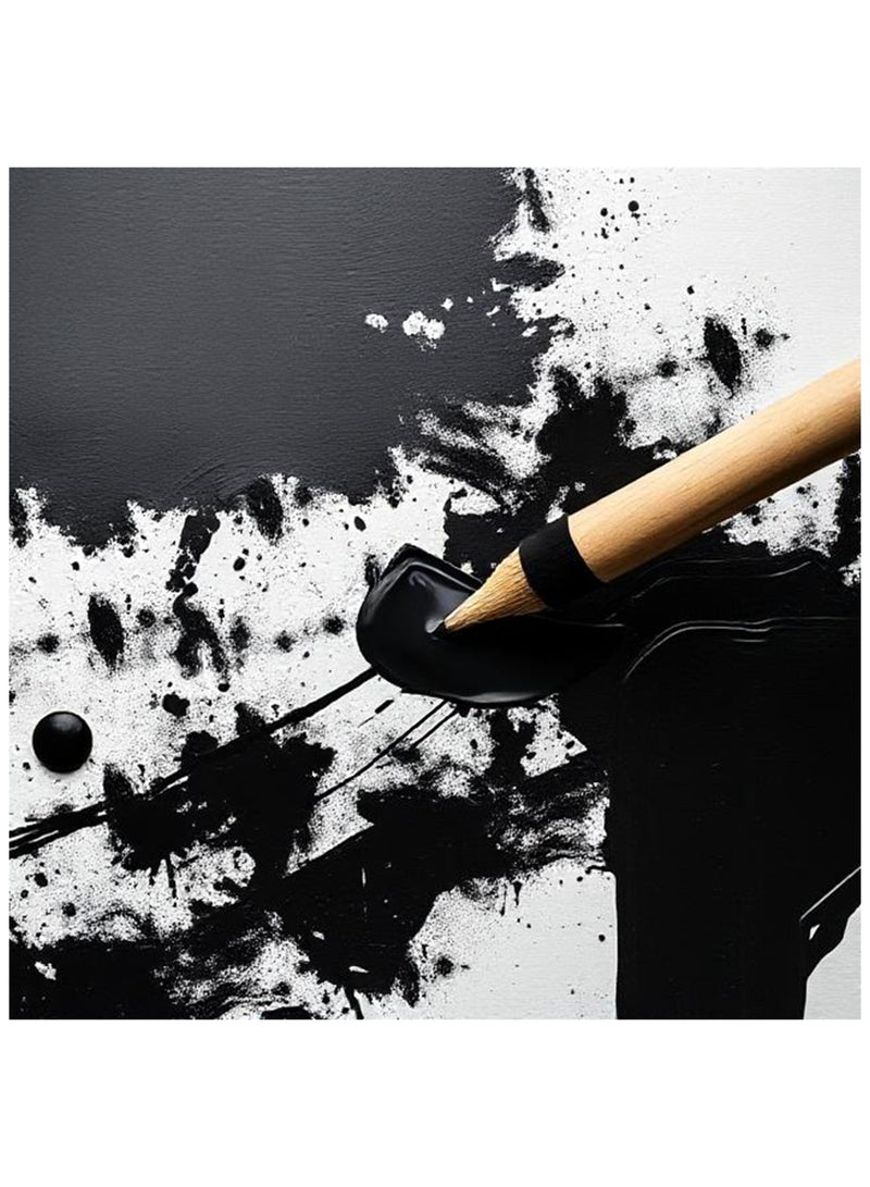 FABER-CASTELL طلاء تمبرا جاهز للخلط قابل للغسل سوبر 1 قطعة 500 مل لون أسود - Image 3