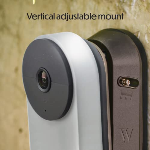 Wasserstein Vertical Adjustable Mount for Google Nest Doorbell (Battery) - Made for Google Nest - Image 3
