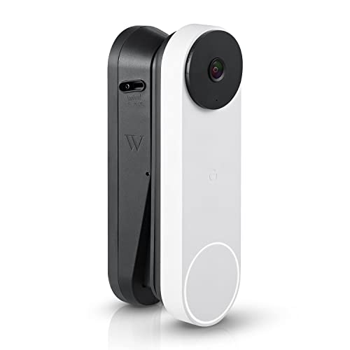Wasserstein Vertical Adjustable Mount for Google Nest Doorbell (Battery) - Made for Google Nest - Image 1