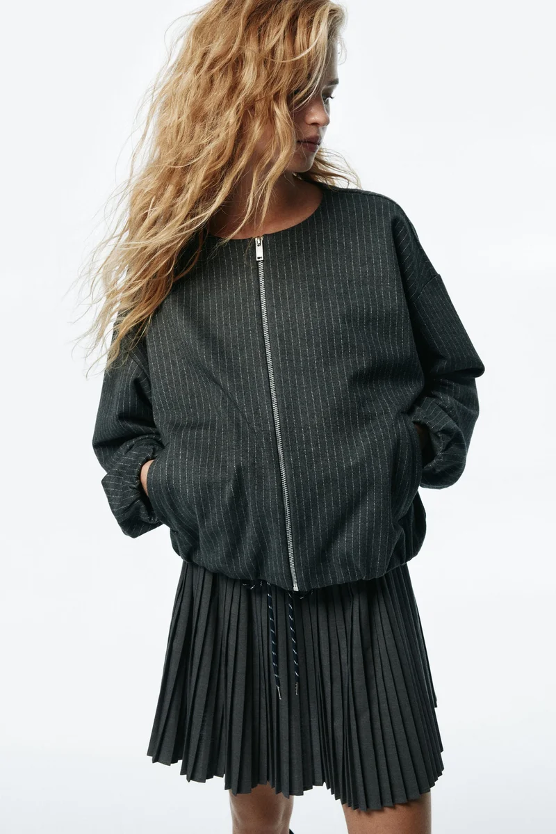 H&M Oversized jersey jacket