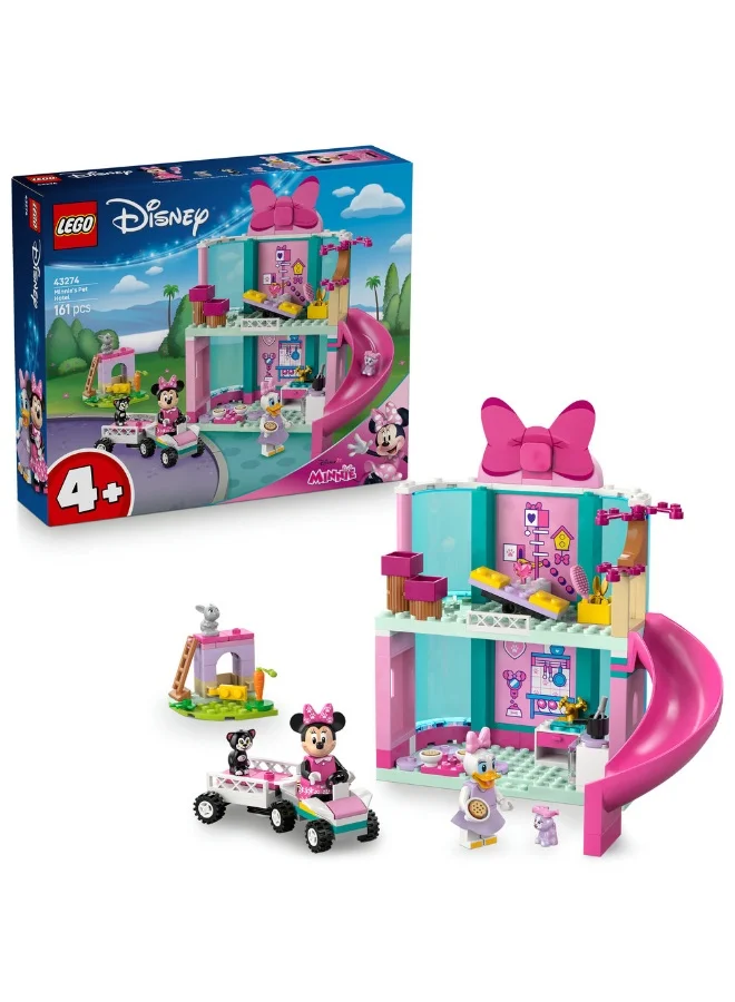ليغو مجموعة لعبة مسلسل Mickey Mouse Clubhouse القابلة للبناء فندق الحيوانات الأليفة الخاص بميني 43274 من ليغو® Disney‎