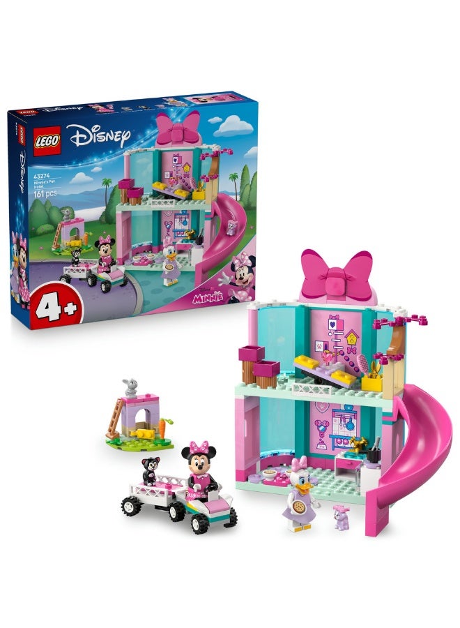 ليغو مجموعة لعبة مسلسل Mickey Mouse Clubhouse القابلة للبناء فندق الحيوانات الأليفة الخاص بميني 43274 من ليغو® Disney‎ - Image 1