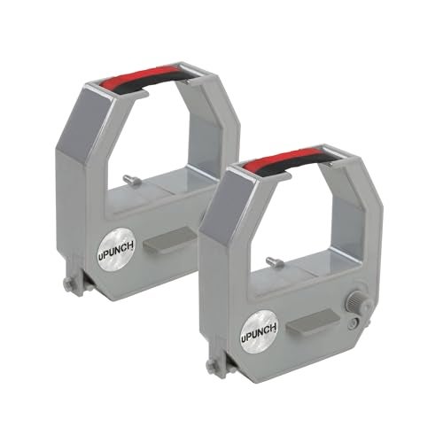 uPunch Ink Ribbon for HN4000 Calculating Time Clock, 2-Pack - Image 2