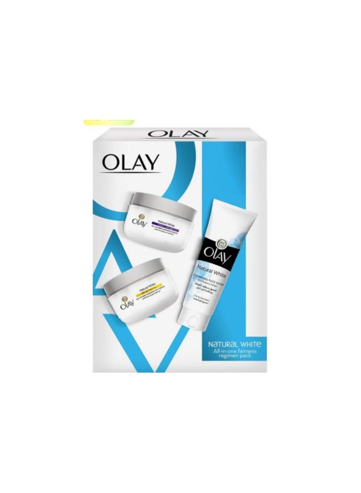 Olay علبة جمال أولاي الطبيعية + كريم نهار 50 جرام + كريم ليل 50 جرام - Image 1