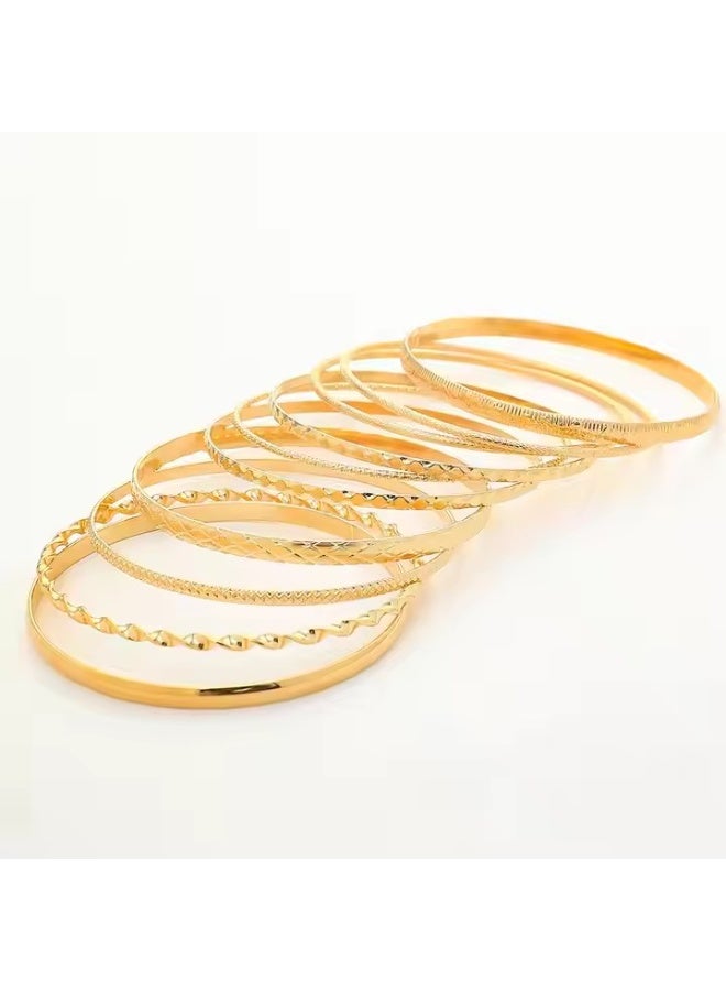 Goolsky 10PCS Chic Bracelets Mix And Match For Daily Outfits Party Accessories Adjustable Jewelry - Image 4