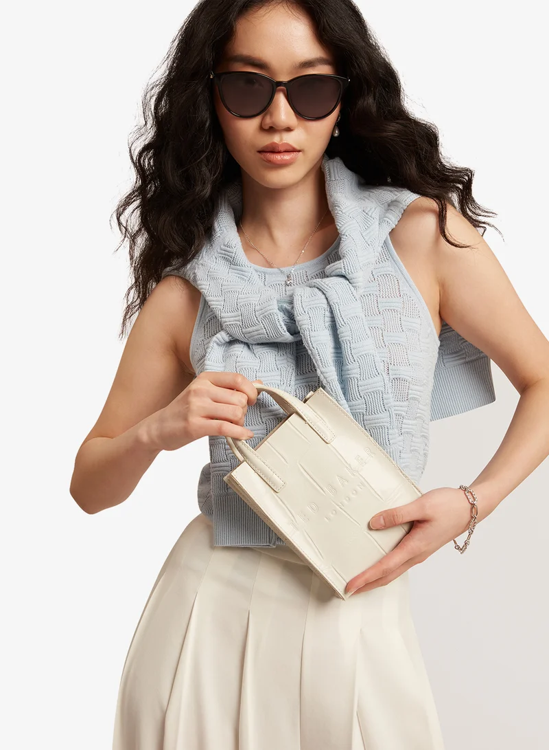 تيد بيكر Gatocon Croc Effect Mini Icon Bag