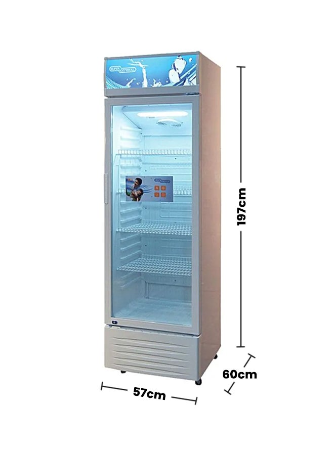SUPER GENERAL Single Door DeFrost Chiller 338 L SG SC398 White - Image 2
