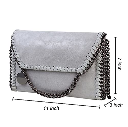 Beatfull Designer Chain Shoulder Purse for Women Soft Leather Quilted Clucth Fashion Message Crossbody bag - Image 3