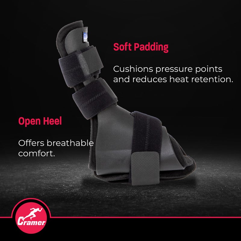 Cramer Dorsal Night Splint, Small, Foot Brace for Plantar Fasciitis Support, Lightweight Low-Profile Sleep Aid, Adjustable Arch Alignment Splint for Left or Right Foot, Slip-Resistant Fit - Image 2