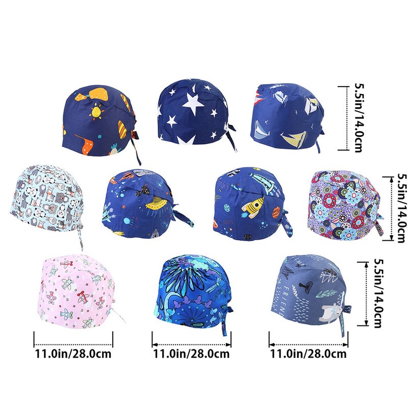 1Pc Printed Pattern Cotton for Beauty Salon ( ) - Image 1