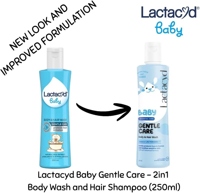 Lactacyd Baby Gentle Care Body & Hair Wash - 250ml - Image 2