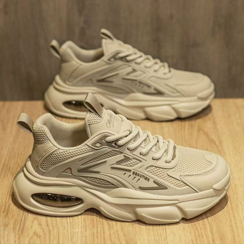 Men's Low Top Sneaker Breathable Mesh Cushioned Sole - Image 1