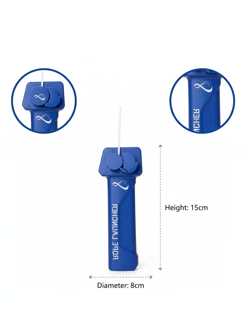 Y&D Glow-in-the-Dark Rope Launcher Adjustable Speed Rope Toys Tease Cats and Dogs Decompression Thruster - Image 5