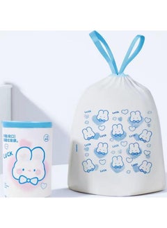 Generic Drawstring Cute Cartoon High Value Home Kitchen Portable Thickened Garbage Bag Printing 100 Pieces in Roll  - Image 1