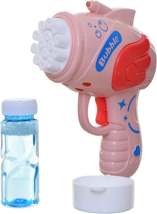 14 Hole Bubble Machine Gun for Kids,2026 Upgrade Toy Gift Outdoor Bubble Maker Bubble Gun, Super Large Phantom Light Automatic Bubble Machine Toys for Kids Boys Girls Birthday Gifts