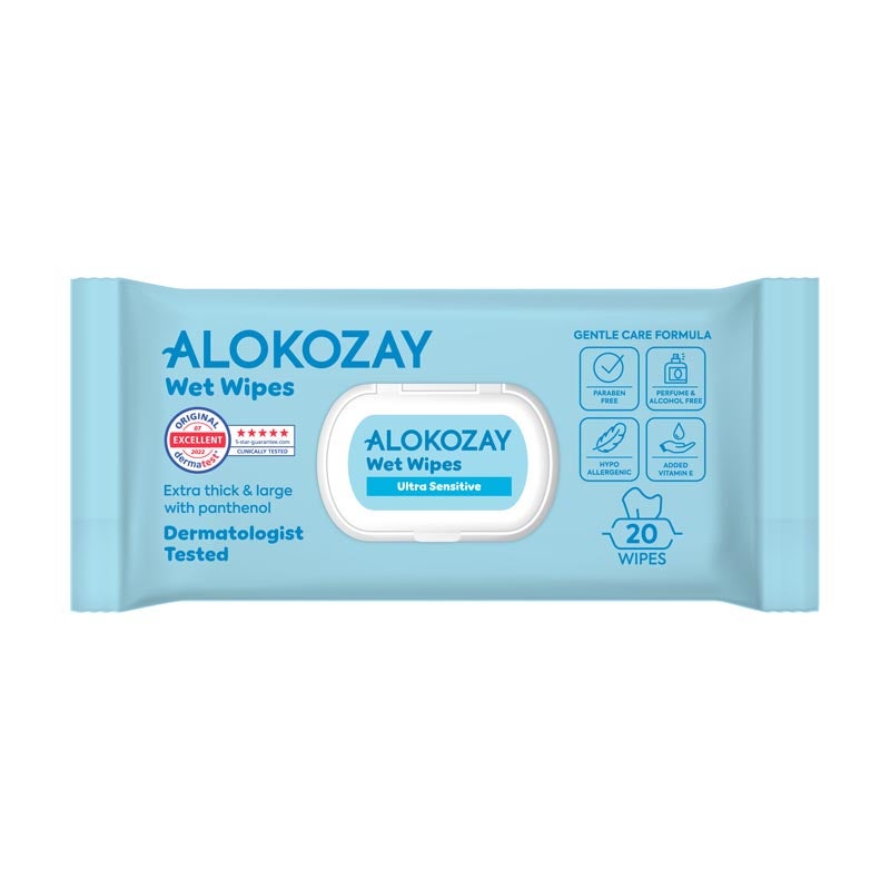 Alokozay مناديل مبللة للأطفال فائقة الحساسية بدون عطر - Image 1