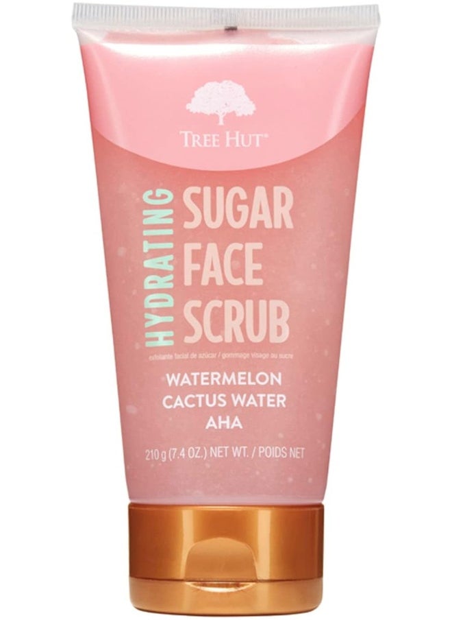 Tree Hut Hydrating Watermelon & Cactus Water Face Scrub  - Image 1