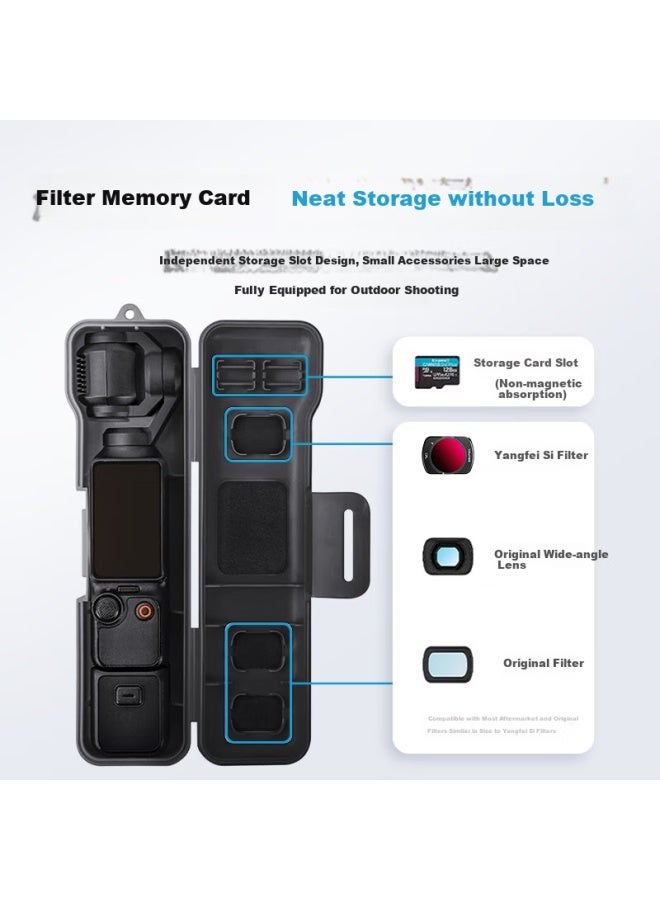 Youfes Yangfeisi Compatible With Dji Pocket 3 Gimbal Protective Case, Osmo Pocket Camera Lens Screen Protective Cover Accessory, Gimbal Protective Case, Velvet Protective Anti-scratch Anti-drop - Image 2