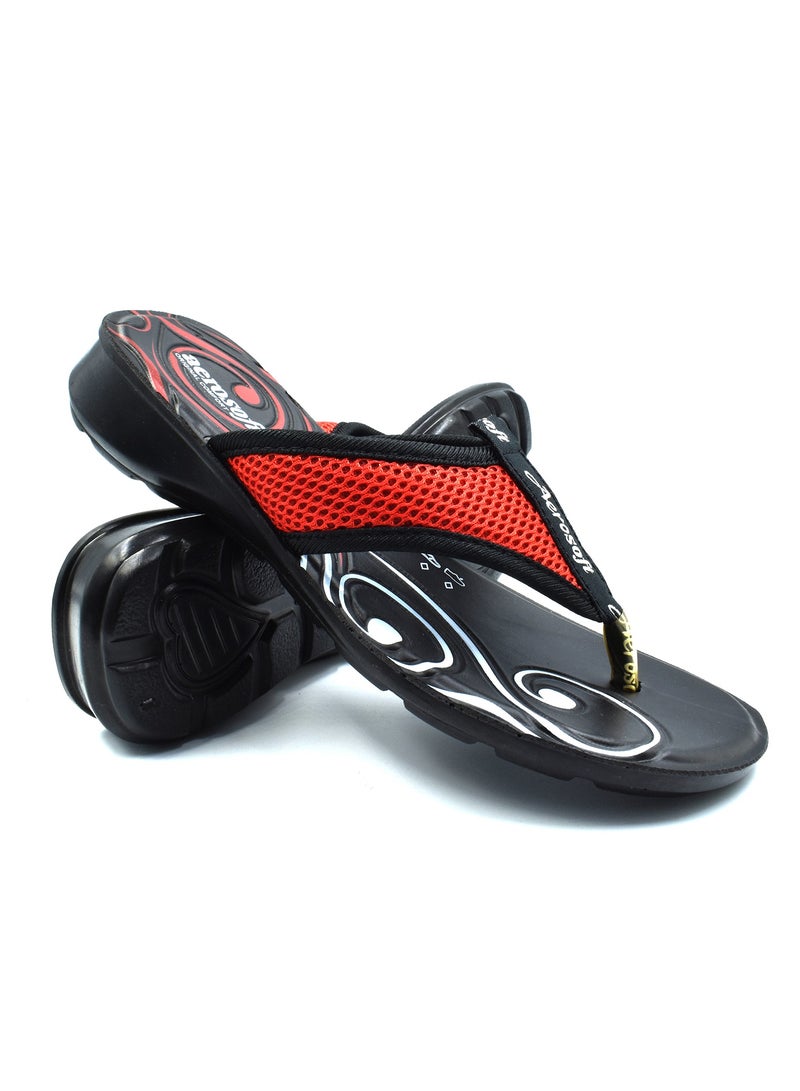 aerosoft صنادل أيروسوفت C2218 للسيدات باللون الأحمر - Image 1