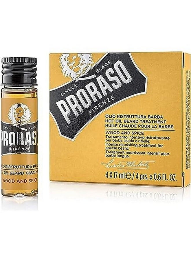 proraso Roraso Hot Oil Beard Treatment Set 0.6 Fl Z (Pack Of 1)  - Image 1
