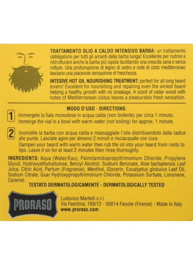 proraso Roraso Hot Oil Beard Treatment Set 0.6 Fl Z (Pack Of 1)  - Image 3