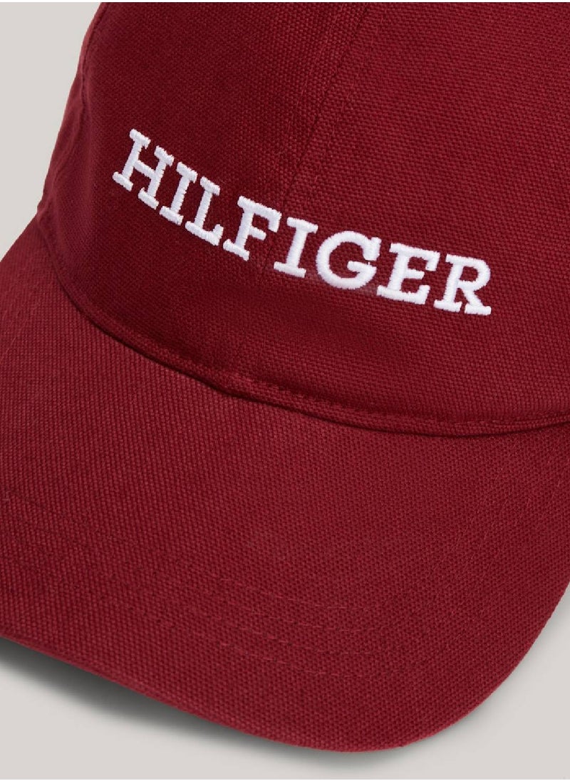 Men's Hilfiger Monotype Embroidery Six-Panel Baseball Cap -  Pure cotton, Red - pzsku/ZFCF7D2F22D417CCA56C6Z/45/_/1723743736/444b5fc6-e8d5-4af2-9fda-540010c2b852