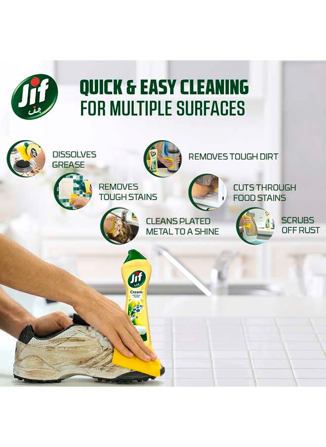 Jif Cream Cleaner With Micro Crystals Technology Lemon  - Image 4
