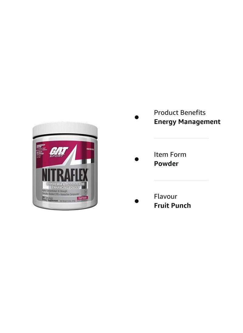 GAT - Gat Sport Nitraflex Pre-Workout 30sv - Image 1